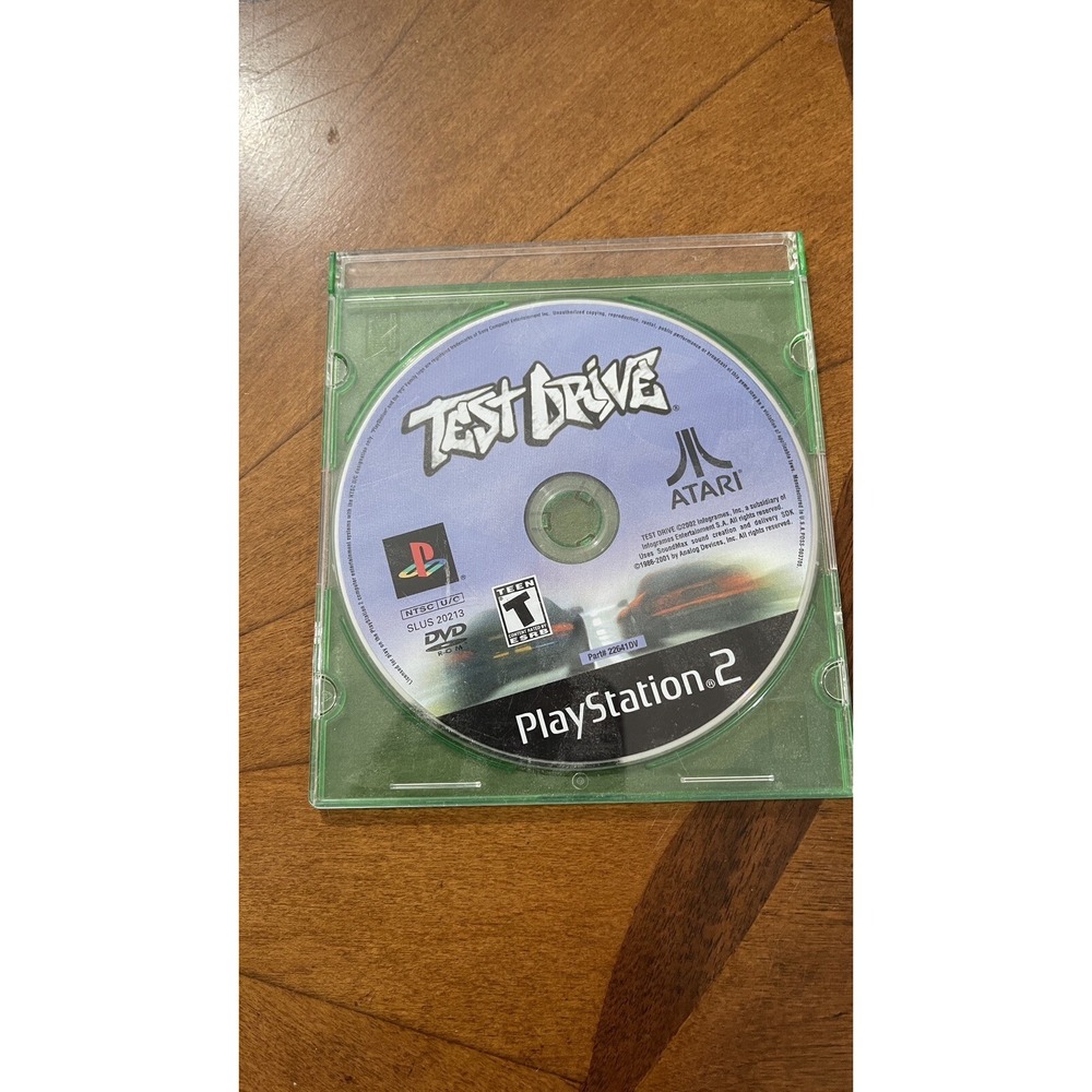 PlayStation‎ 2 Test Drive Video Game- PS2